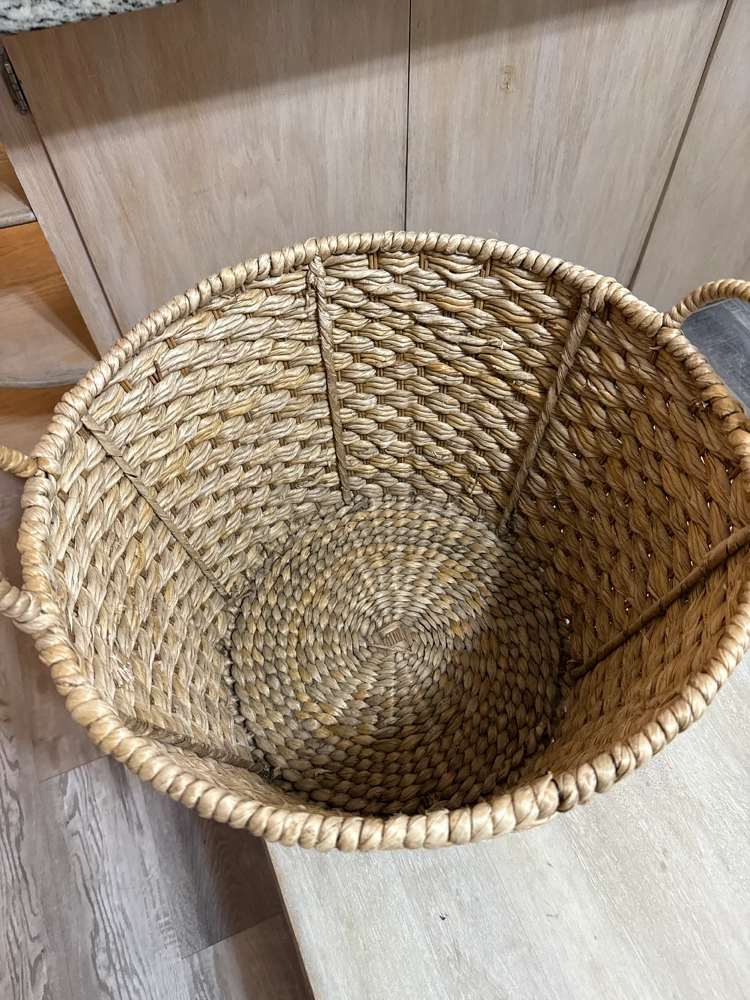 Woven Basket with Handles - photo 2