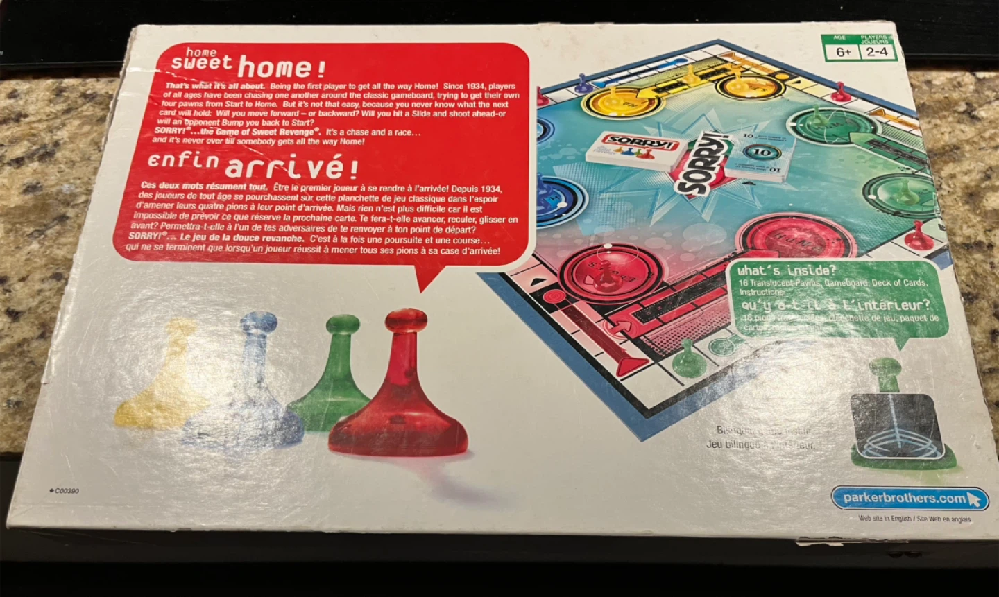 Sorry! Board Game - photo 5