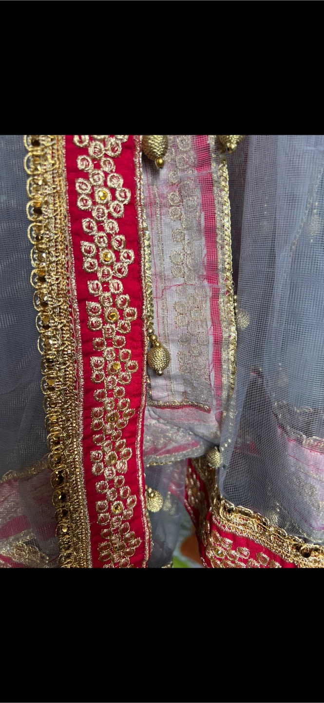 Long embroidery Pakistani Indian dress - photo 5