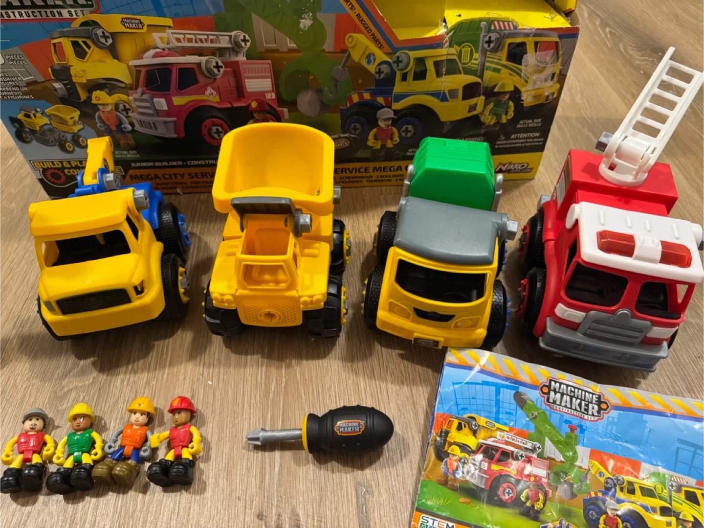 Machine Maker Construction Set Junior Builder - photo 4