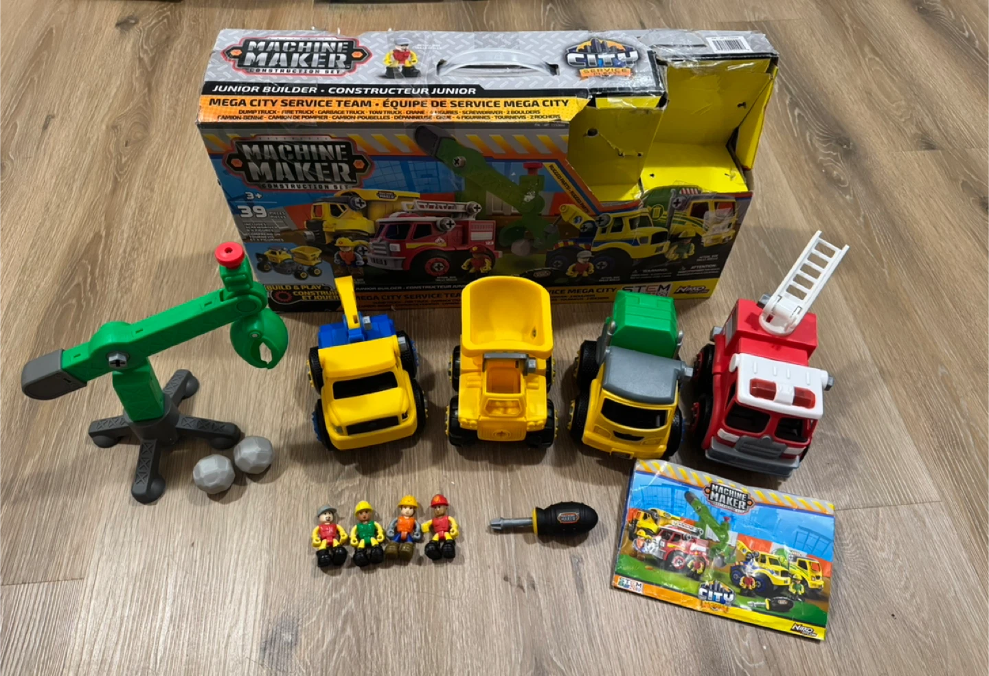 Machine Maker Construction Set Junior Builder