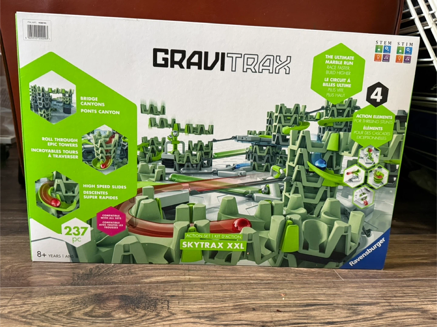 Gravitrax Skytrax XXL Marble Run - 237 Pieces