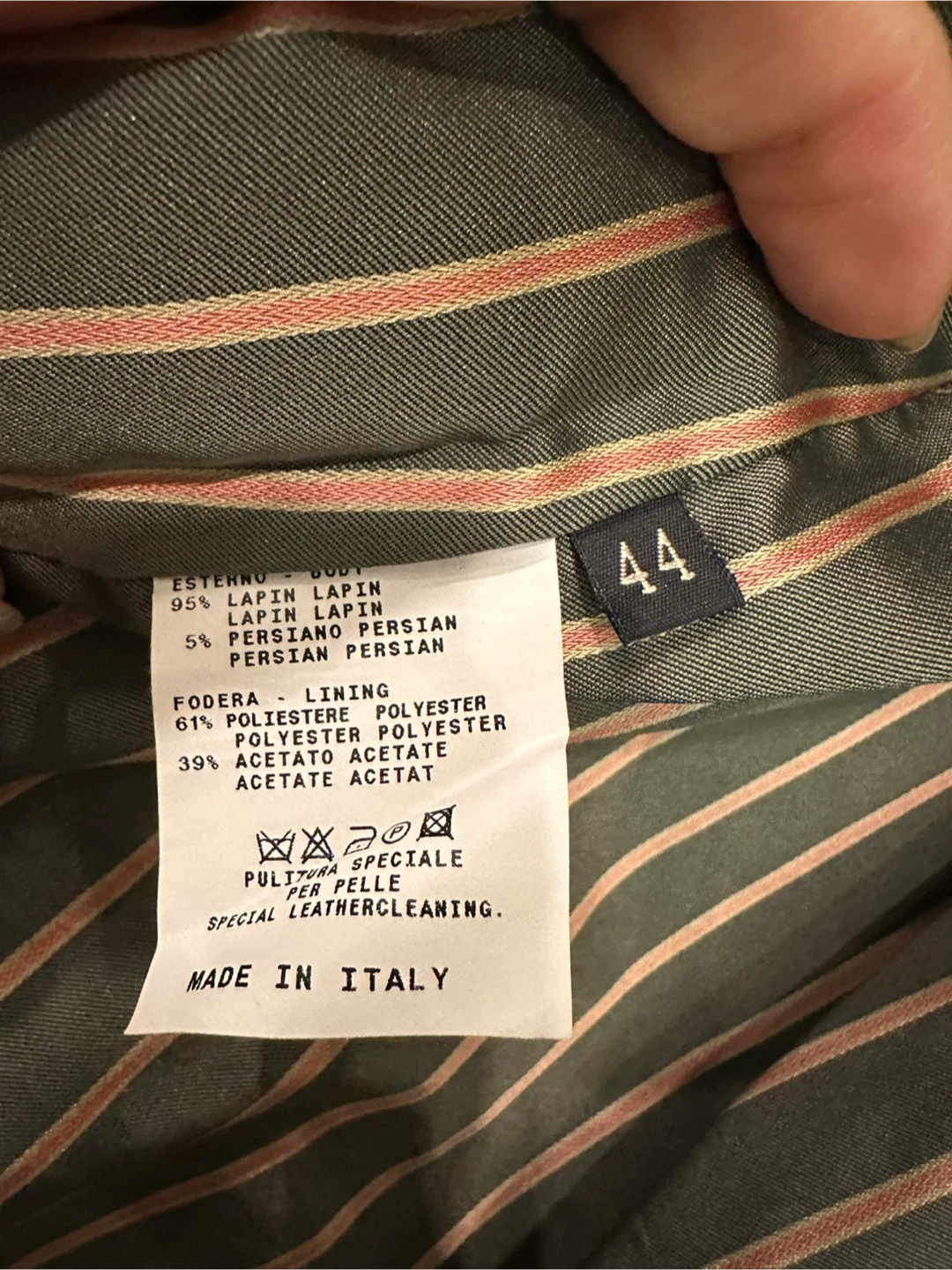 Authentic Etro Milano Fur Coat - Size 44 - photo 4