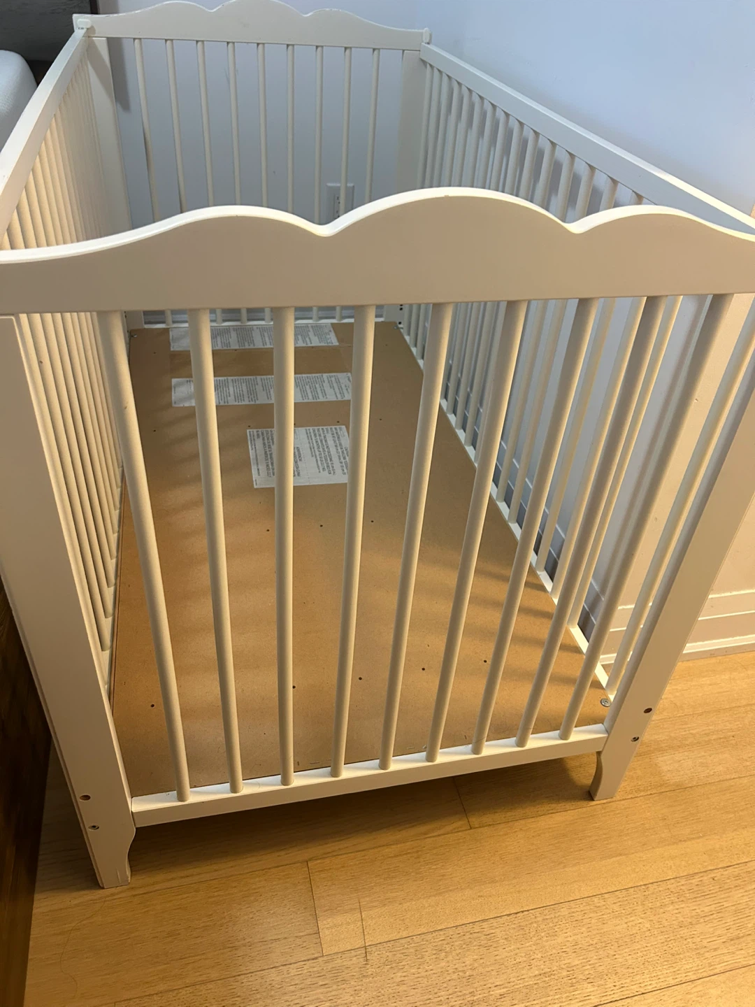 IKEA Height adjusted Baby Crib/Toddler Bed