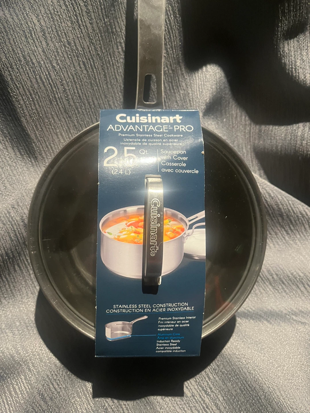 Cuisinart Advantage Pro 2.5 Qt Saucepan - New