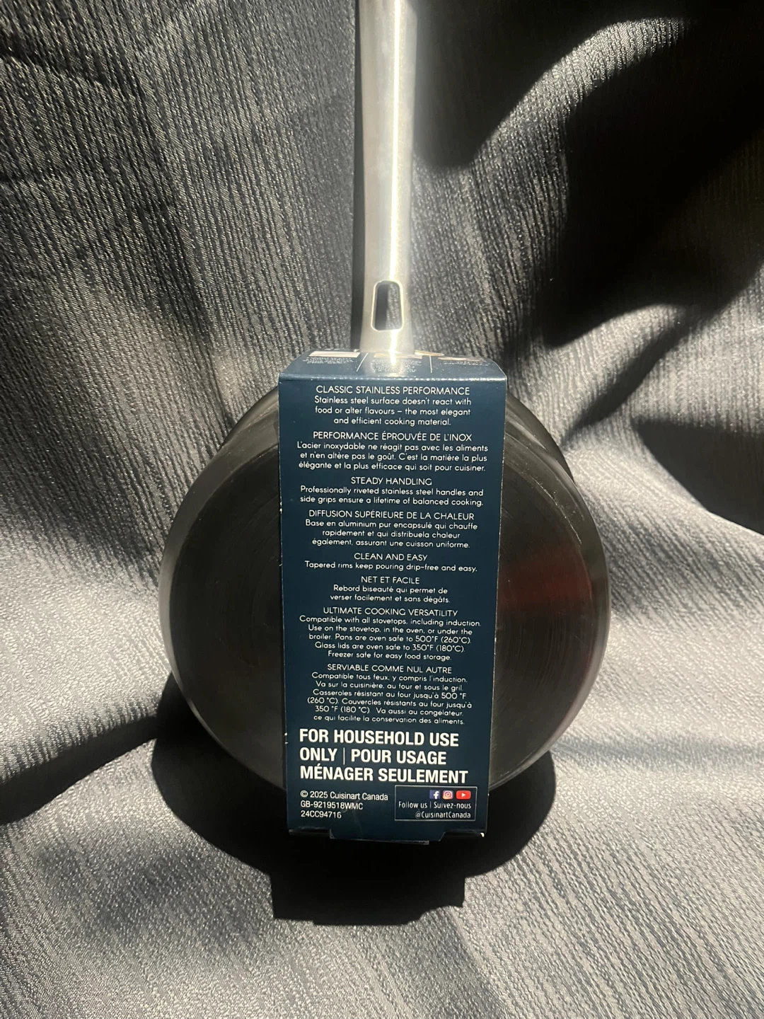 Cuisinart Advantage Pro 2.5 Qt Saucepan - New - photo 3