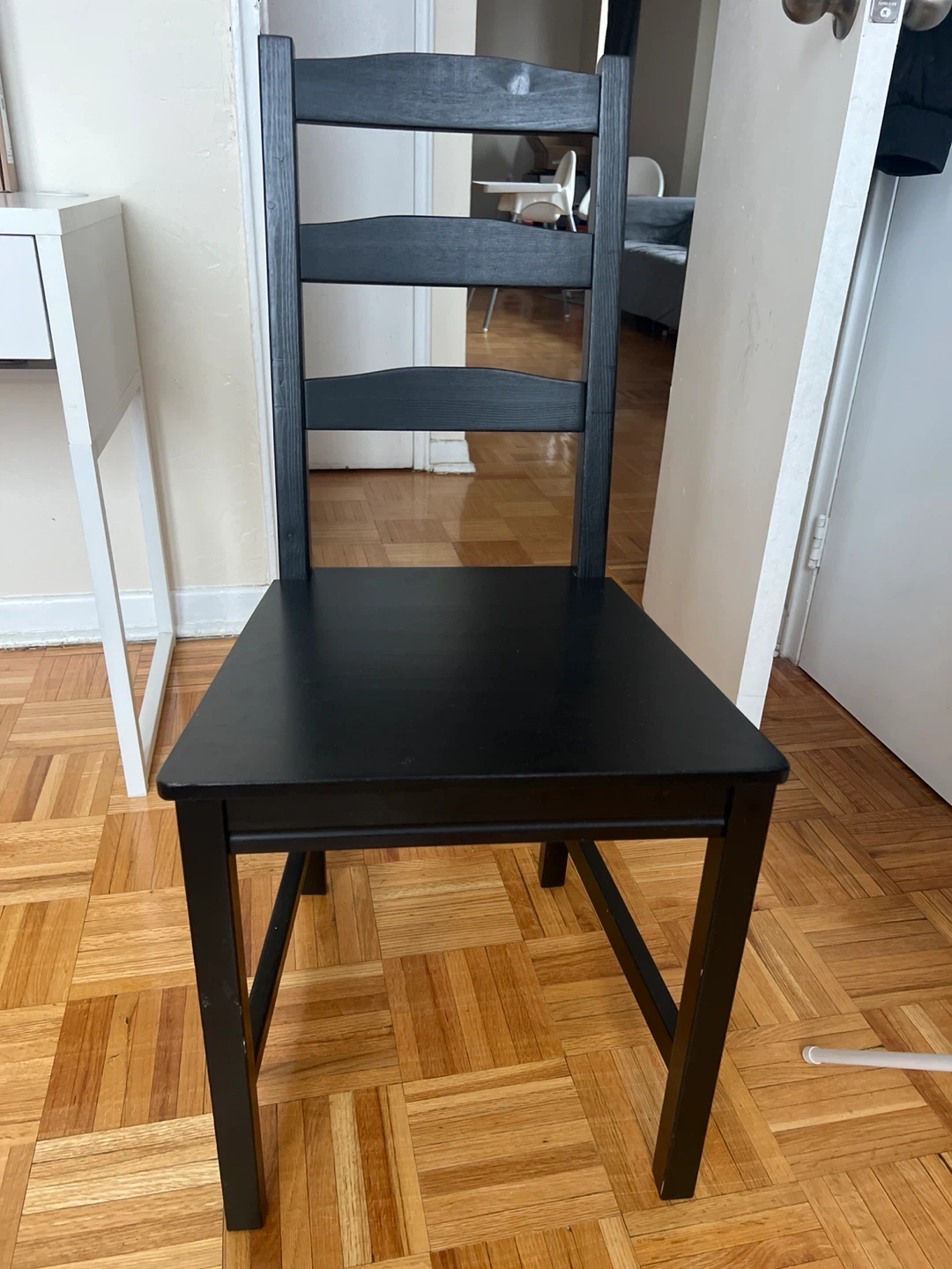 IKEA Ingolf Black Chairs - Set of 3 - photo 2