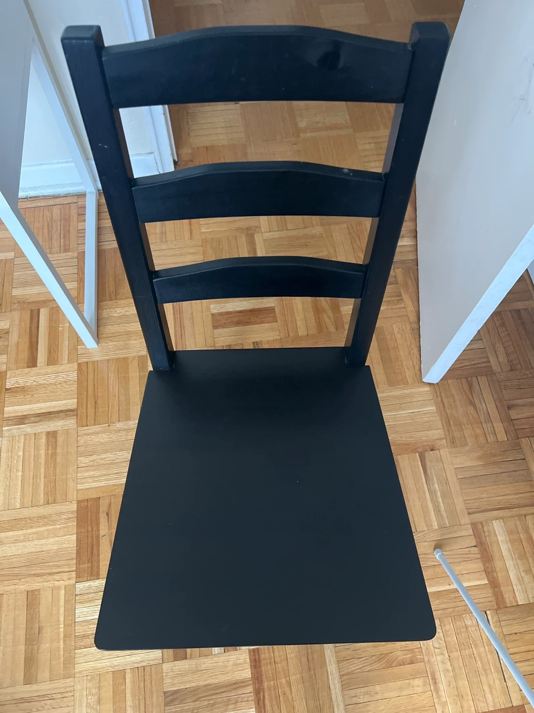 IKEA Ingolf Black Chairs - Set of 3