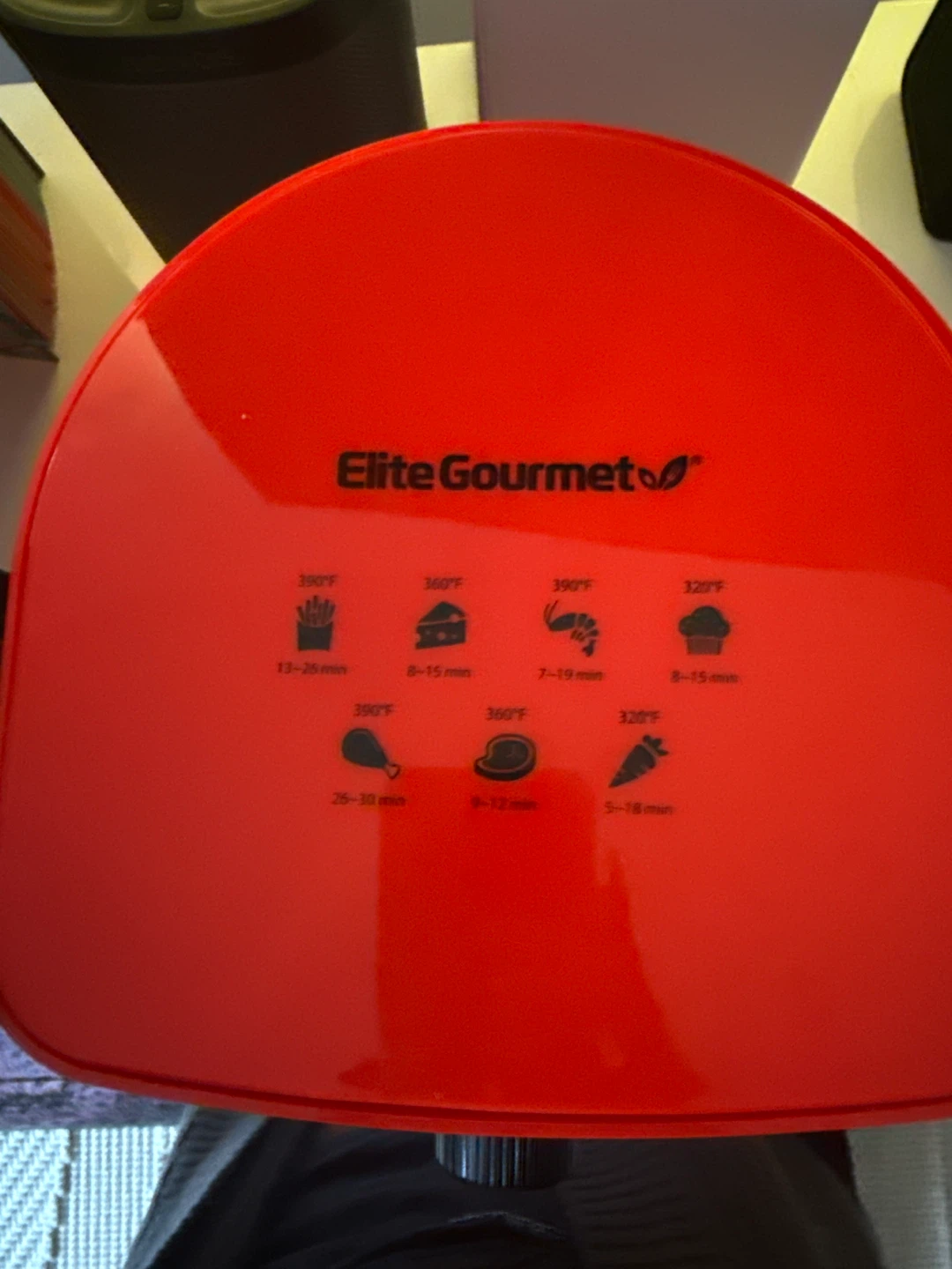 New Elite Gourmet 1QT Oil-Free Air Fryer - photo 5