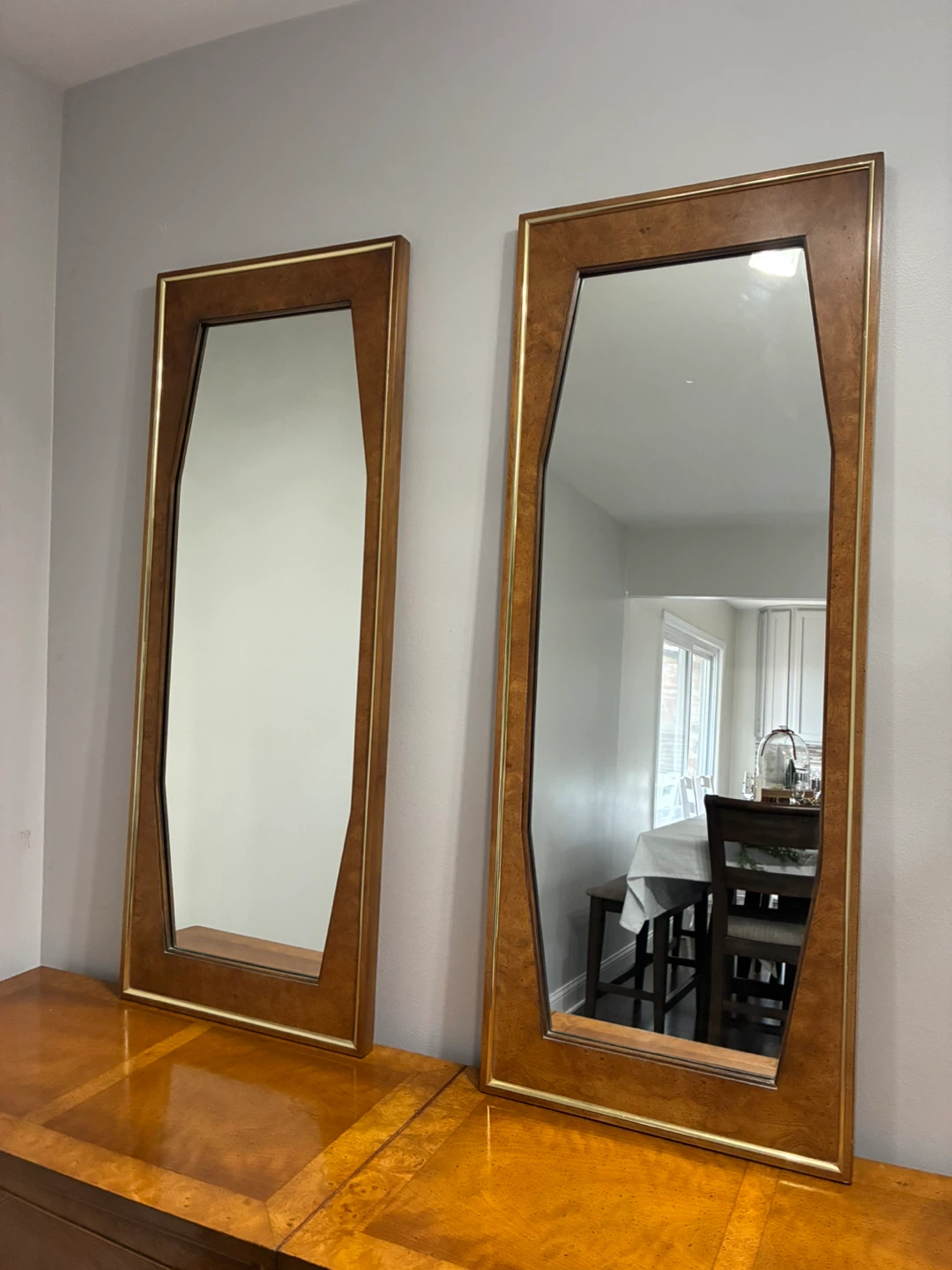 MCM pair of mirrors - photo 4