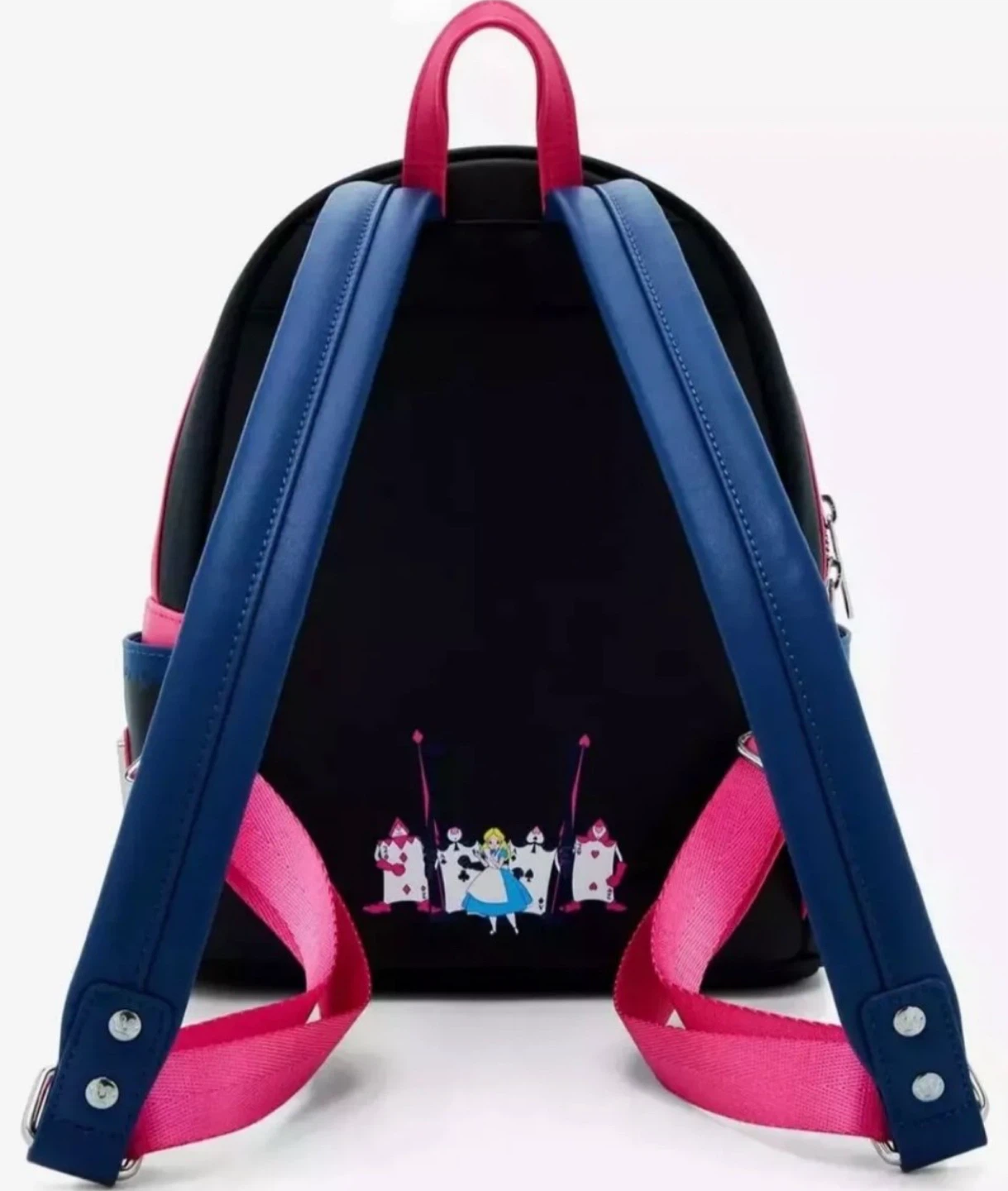 Alice in Wonderland Character Playing Cards Mini Backpack - photo 3