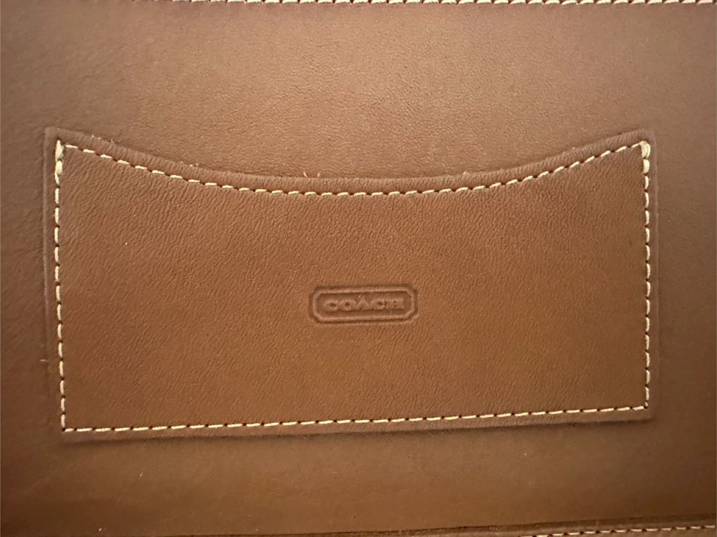Coach Brown Leather Portfolio - photo 5