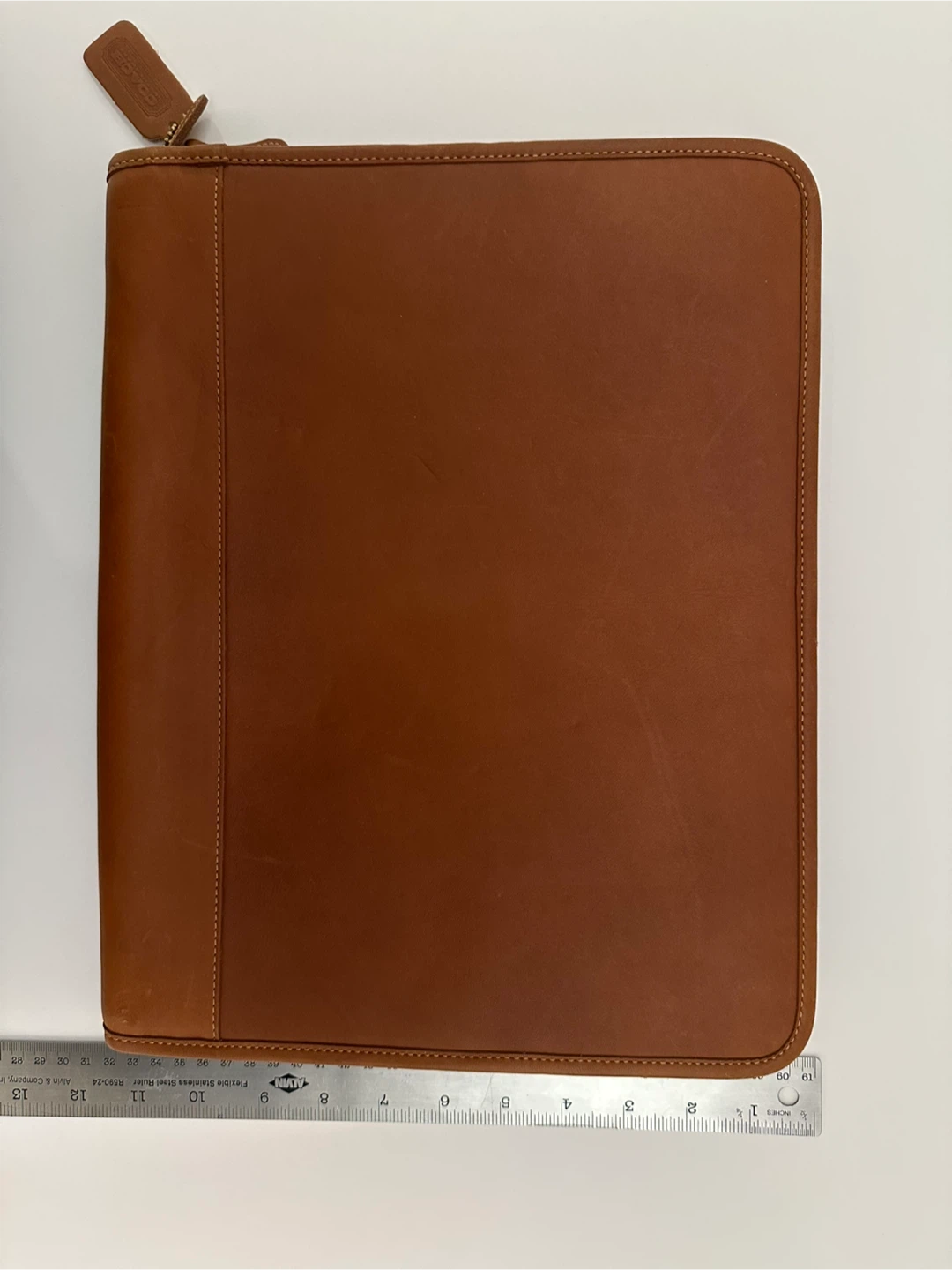 Coach Brown Leather Portfolio - photo 2
