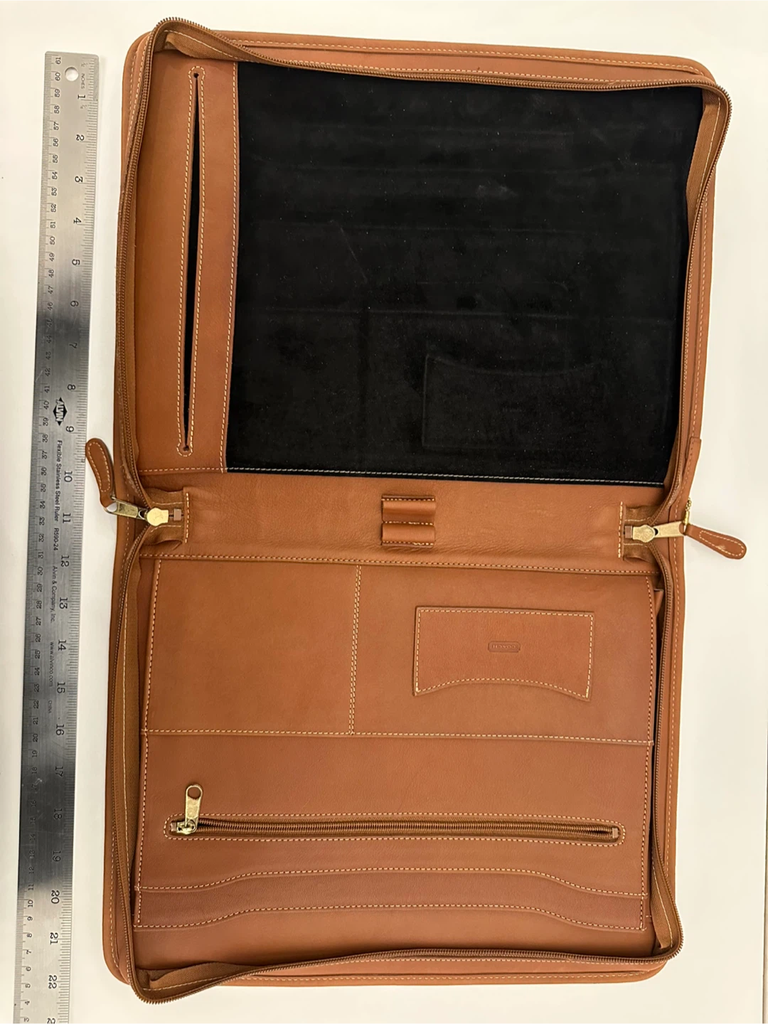 Coach Brown Leather Portfolio - photo 3