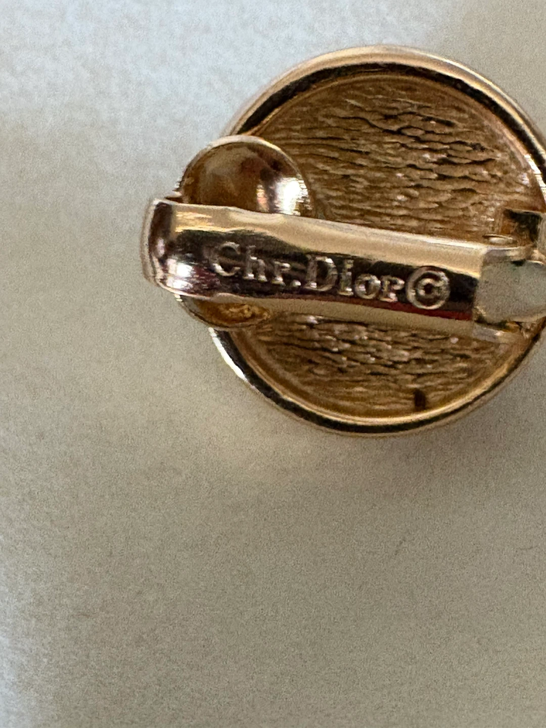 Christian Dior Gold Clip-on Earrings - photo 5