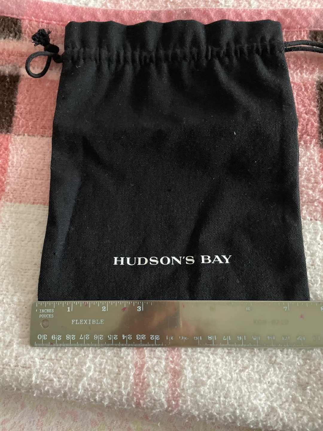 Brand new Hudson's Bay Black Drawstring Bag - photo 2