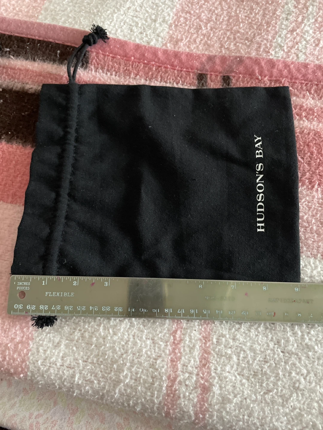 Brand new Hudson's Bay Black Drawstring Bag - photo 3