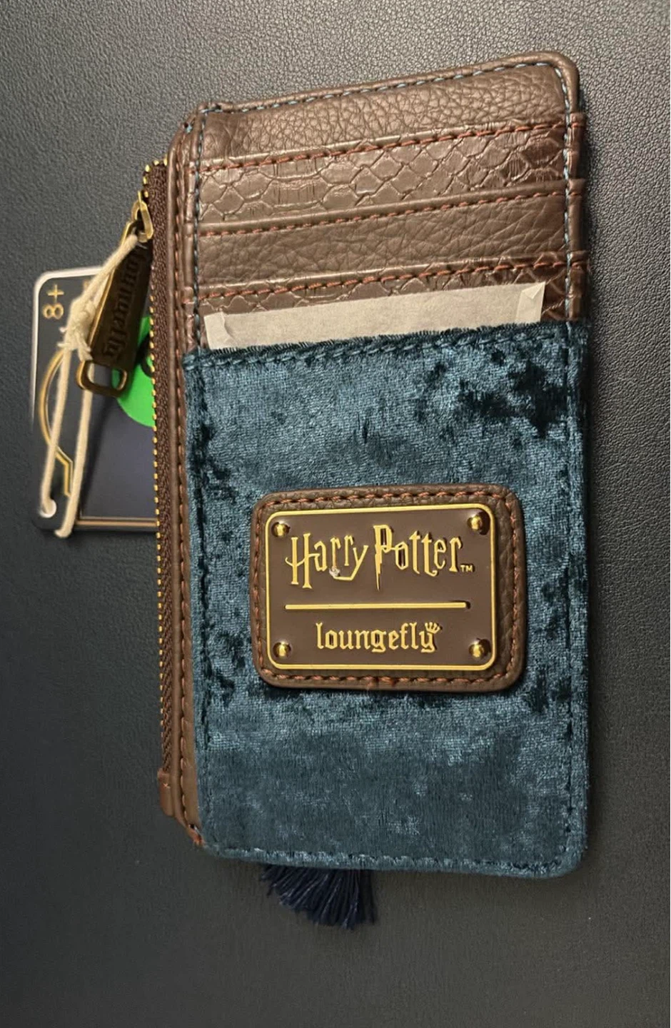 Loungefly Harry Potter Ravenclaw Banner Velvet Card Holder - photo 2