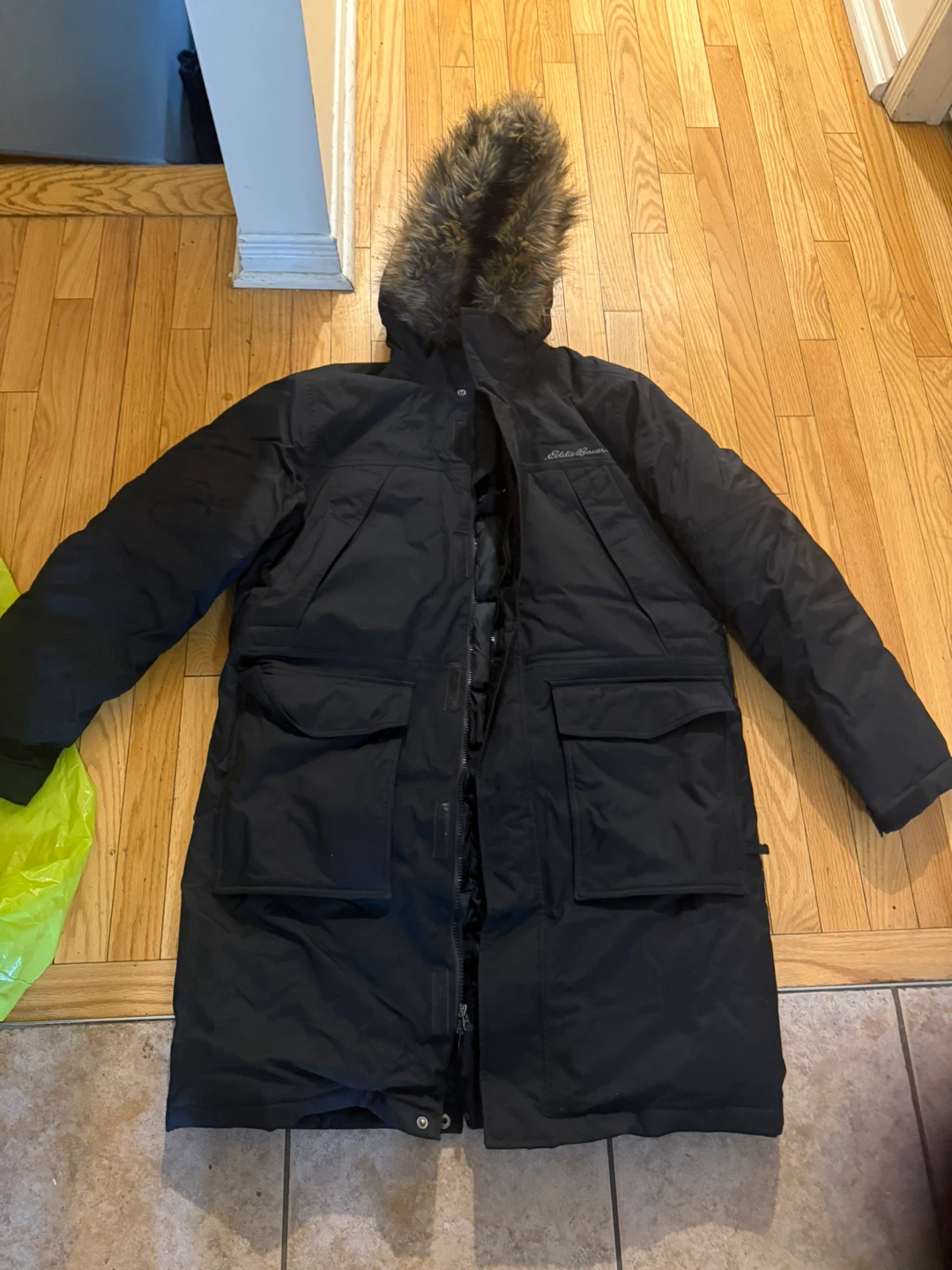 Men’s Eddie Bauer Black Winter Parka