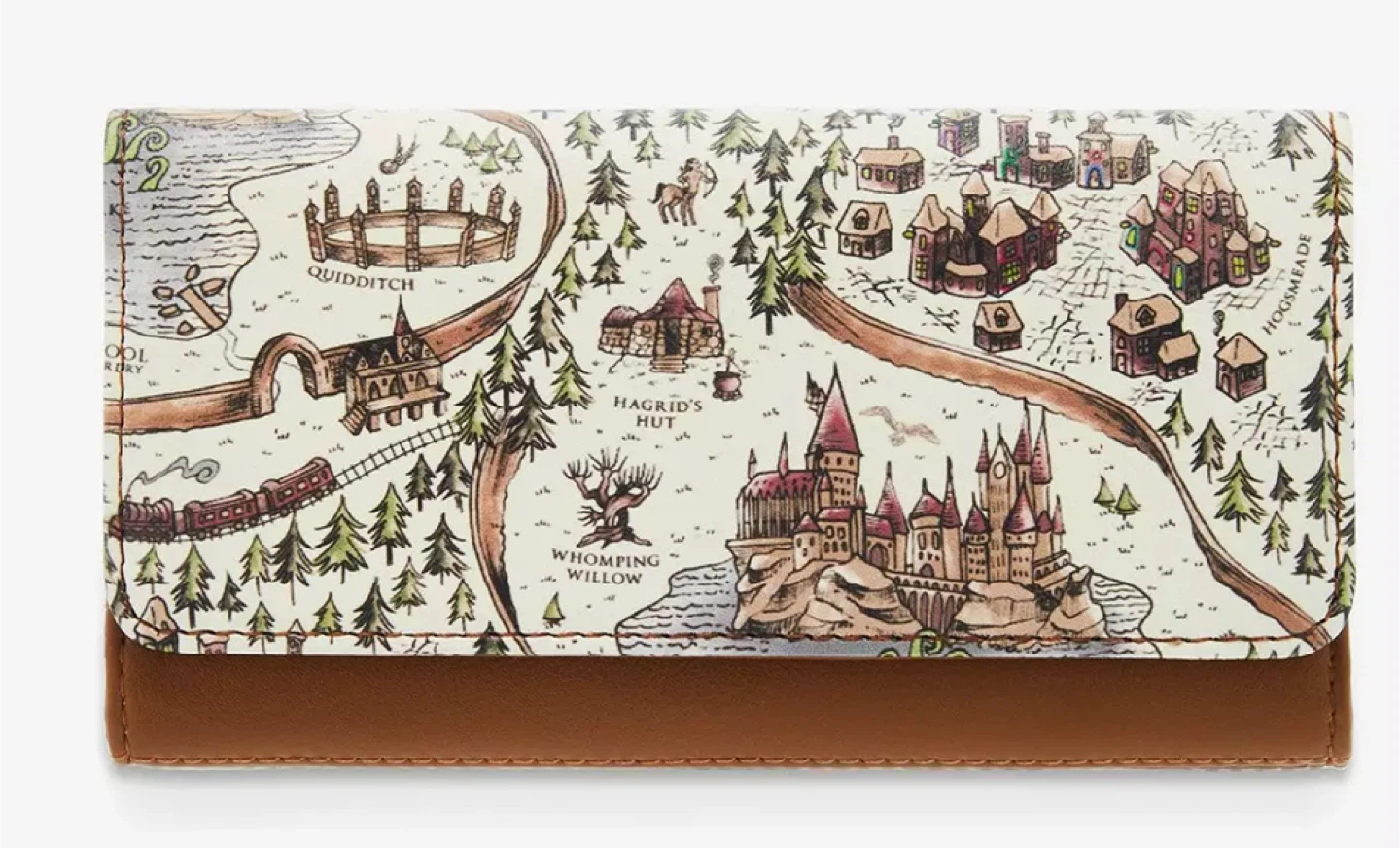Loungefly Harry Potter Map Flat Wallet