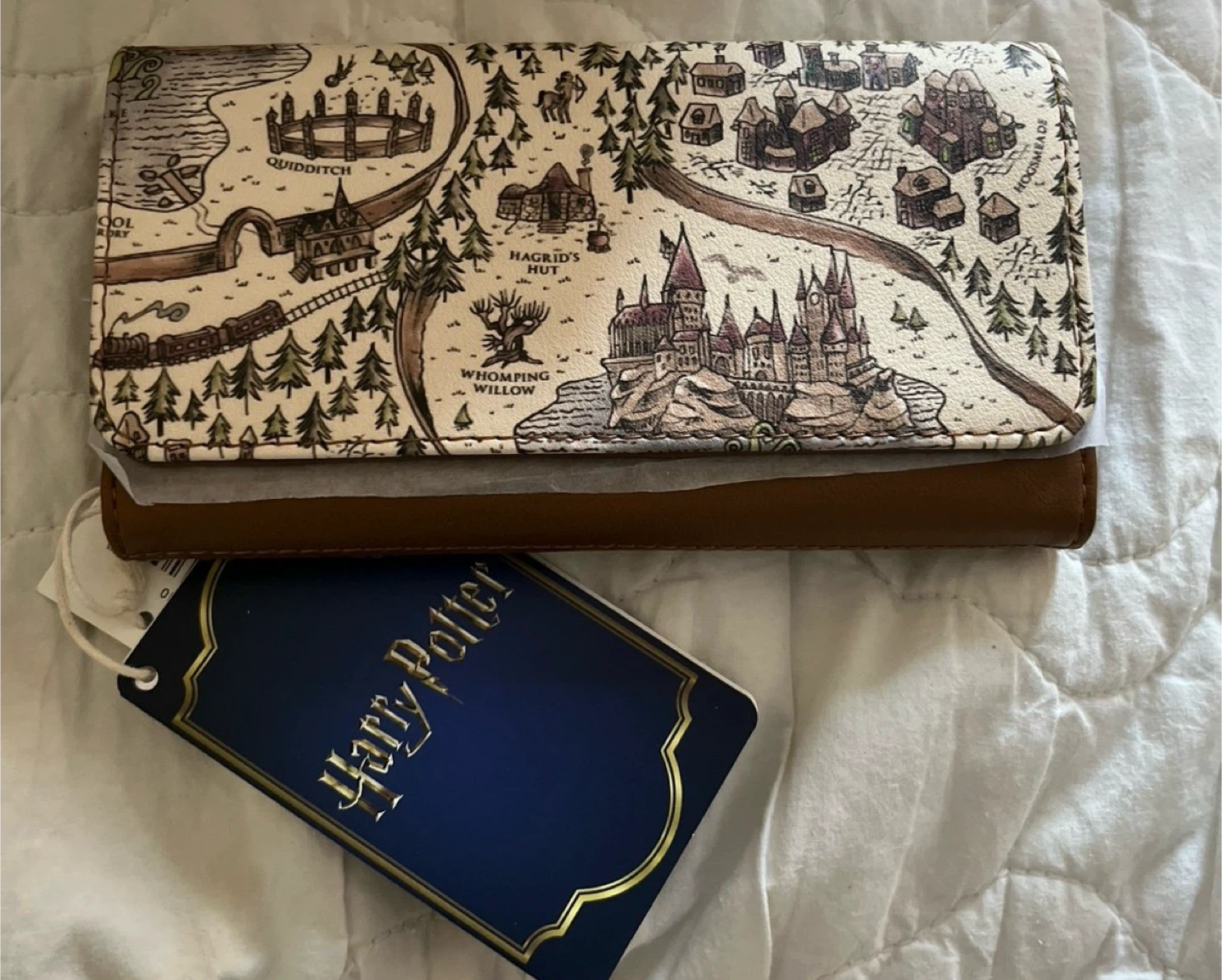 Loungefly Harry Potter Map Flat Wallet - photo 3