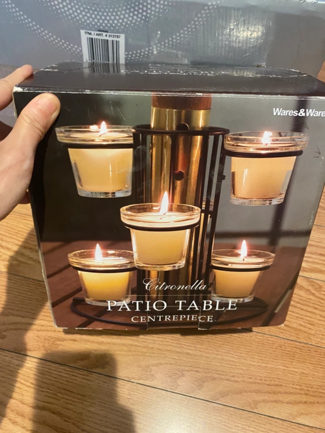 Brand New Table Centrepiece Candle Stand With 6 Candles