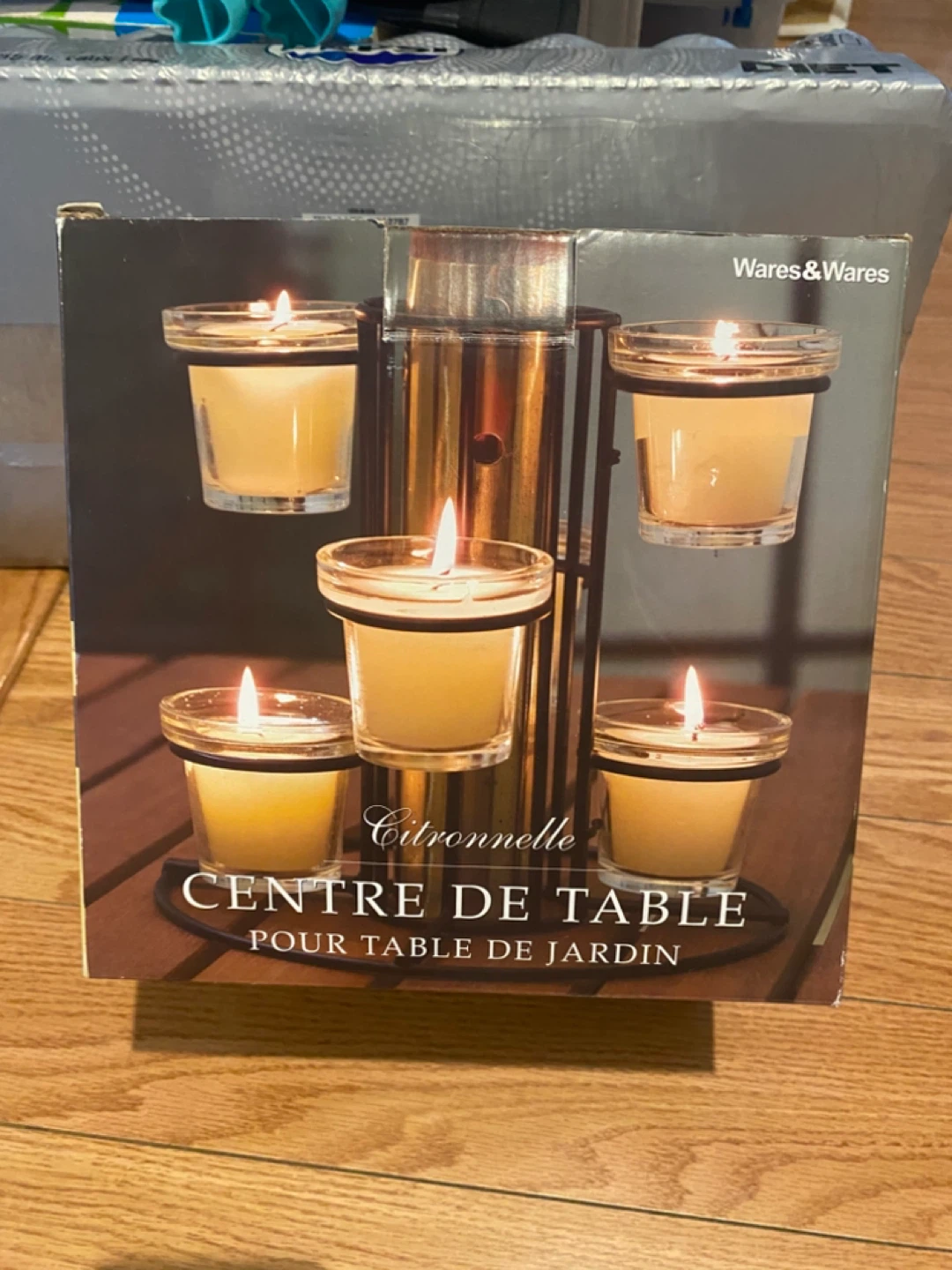 Brand New Table Centrepiece Candle Stand With 6 Candles - photo 2
