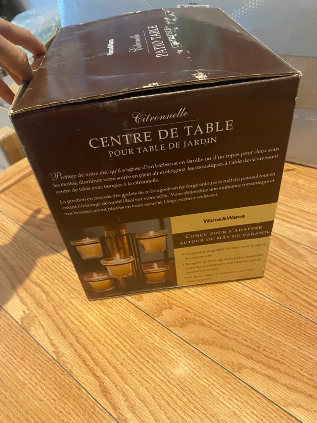 Brand New Table Centrepiece Candle Stand With 6 Candles - photo 3