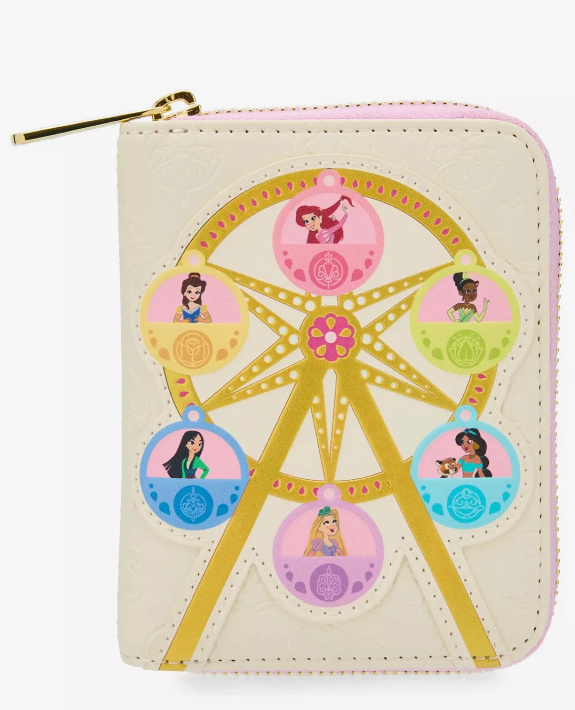 Loungefly Disney Princess Ferris Wheel Small Zip Wallet