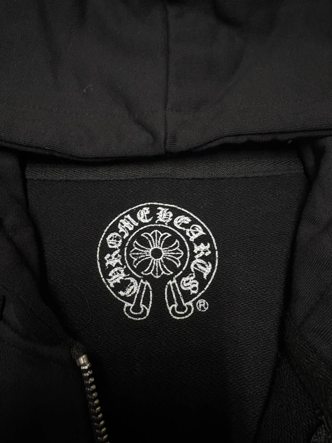 Chrome Hearts Black Zip Hoodie - XL - photo 4