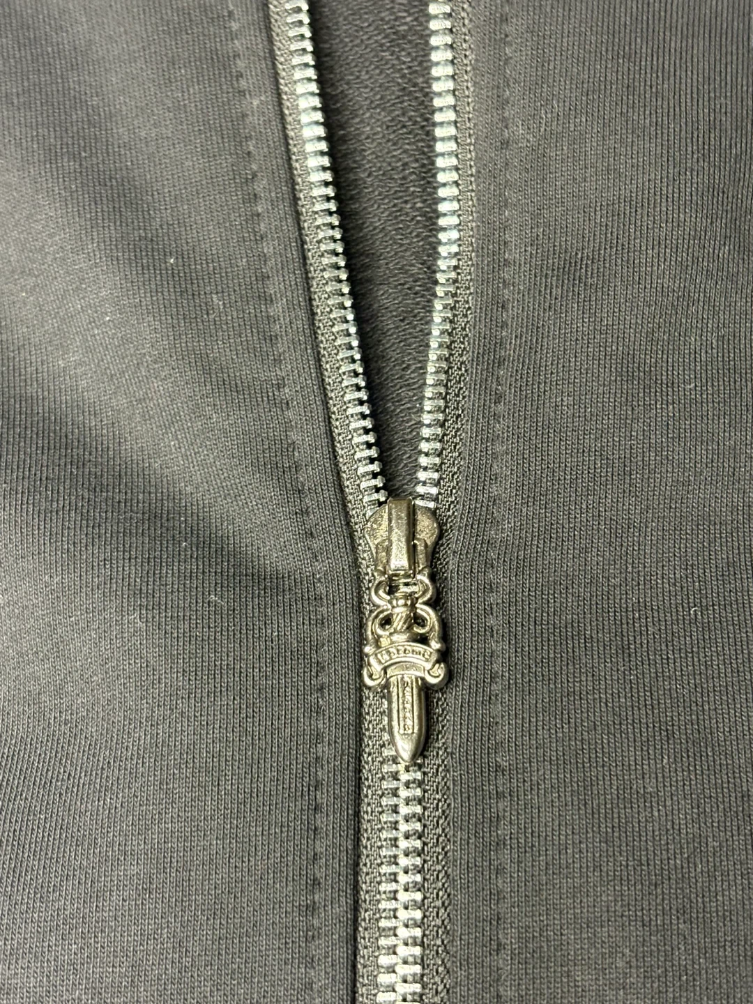 Chrome Hearts Black Zip Hoodie - XL - photo 2