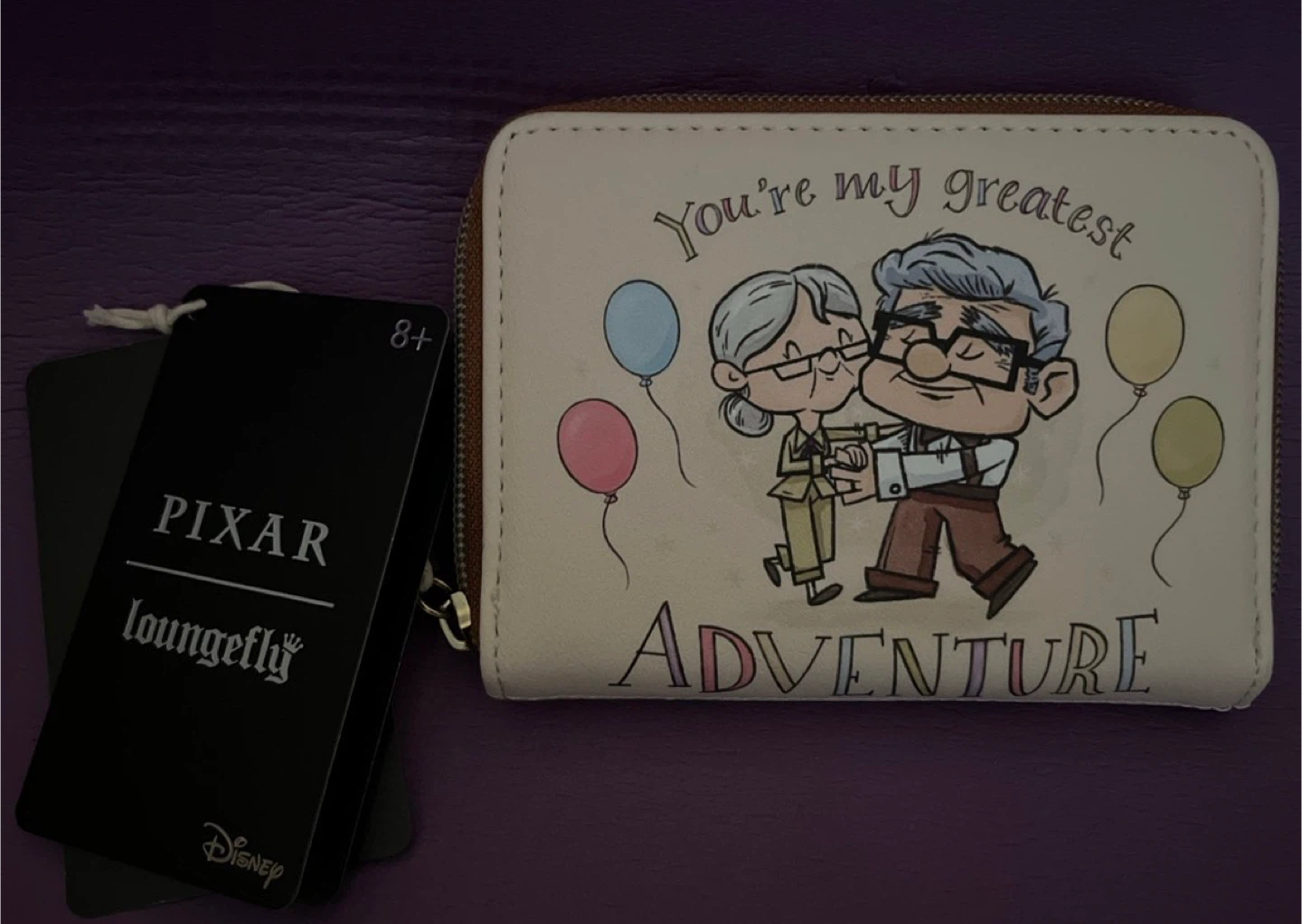 Loungefly Disney Pixar Up Greatest Adventure Mini Zipper Wallet