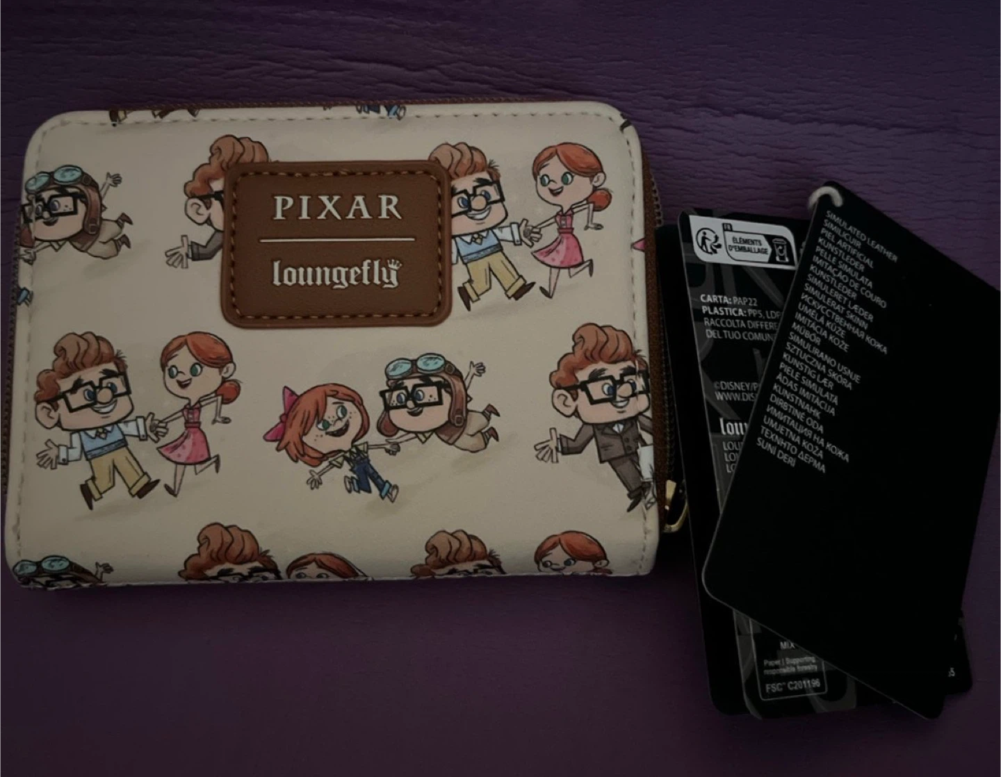 Loungefly Disney Pixar Up Greatest Adventure Mini Zipper Wallet - photo 2
