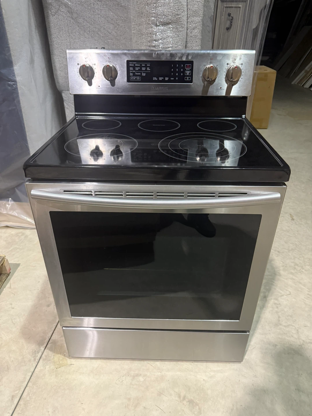 Samsung Stainless Steel Electric Range - photo 2