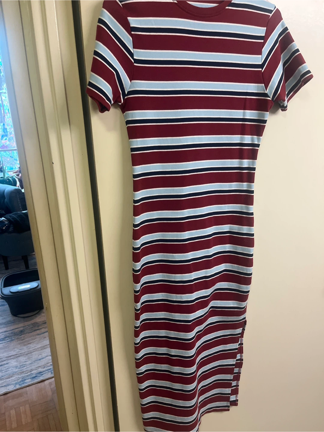 Striped T-Shirt Dress