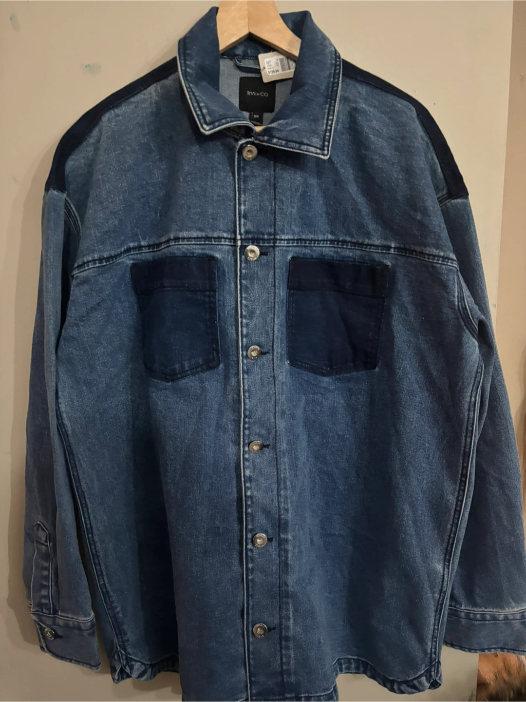 RW&CO. Denim Jacket - Size M/M - photo 3