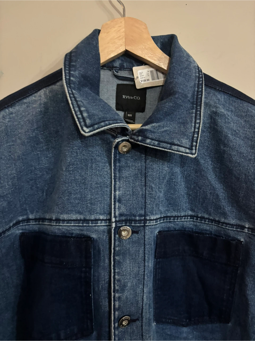 RW&CO. Denim Jacket - Size M/M - photo 4