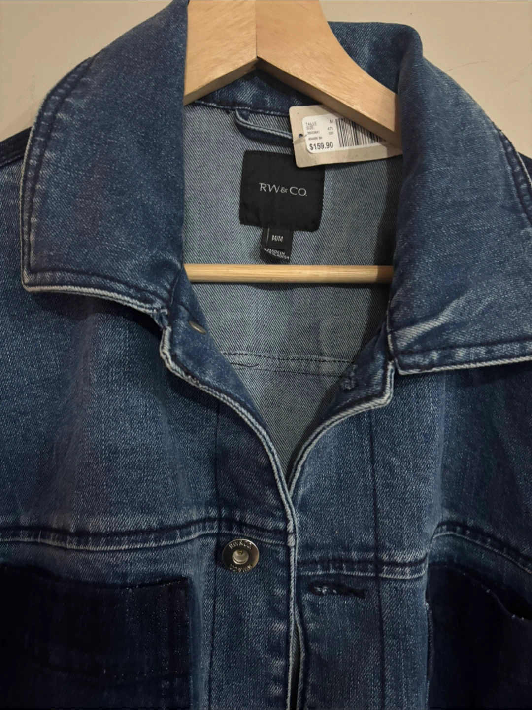 RW&CO. Denim Jacket - Size M/M - photo 2