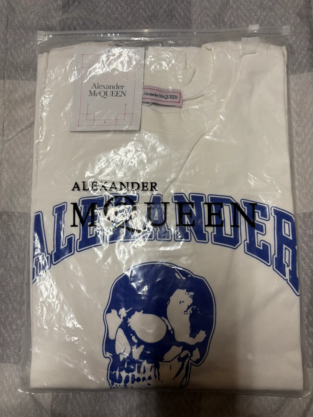 New Alexander McQueen Graphic T-Shirt