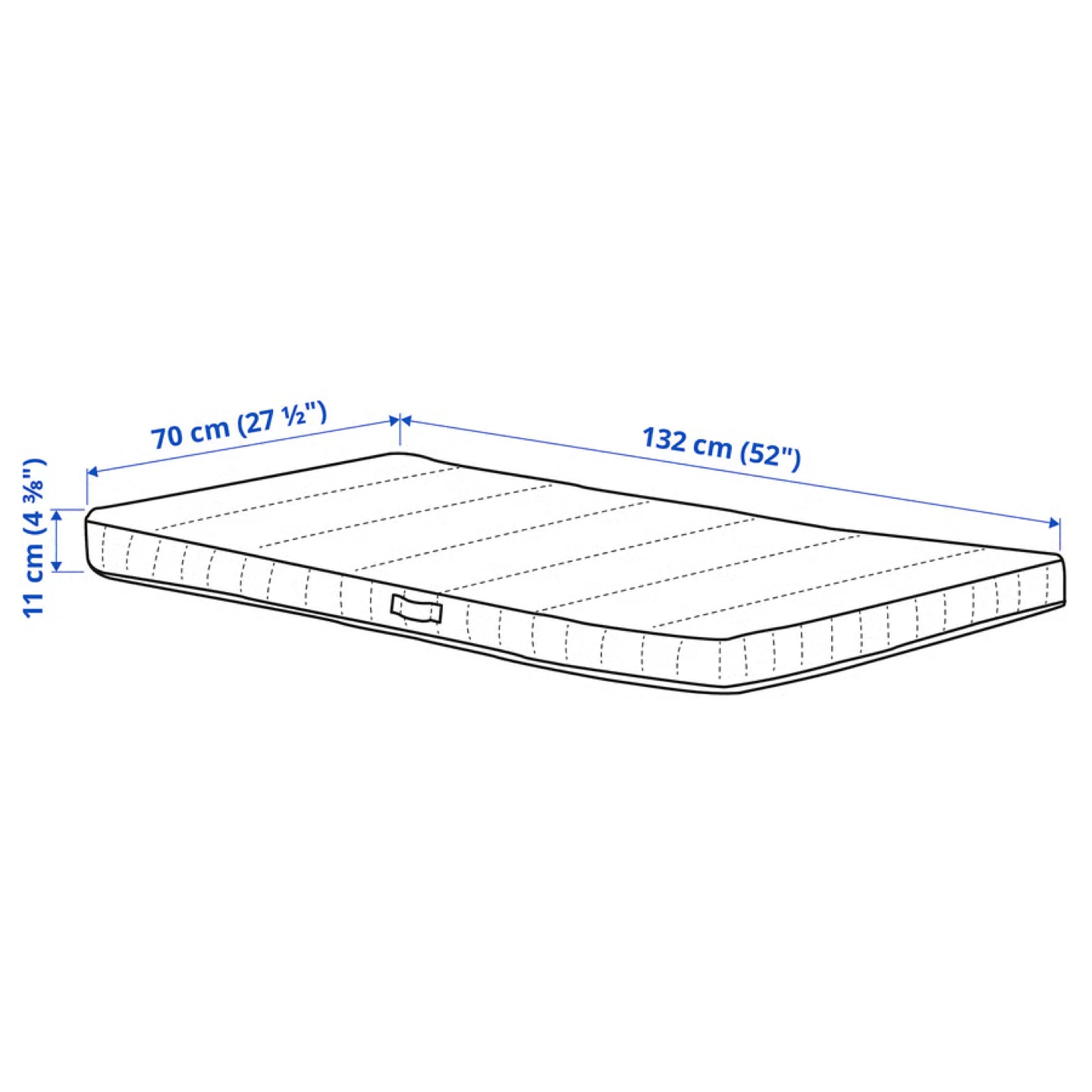 Baby Crib Mattress- ikea-JÄTTETRÖTT - photo 3