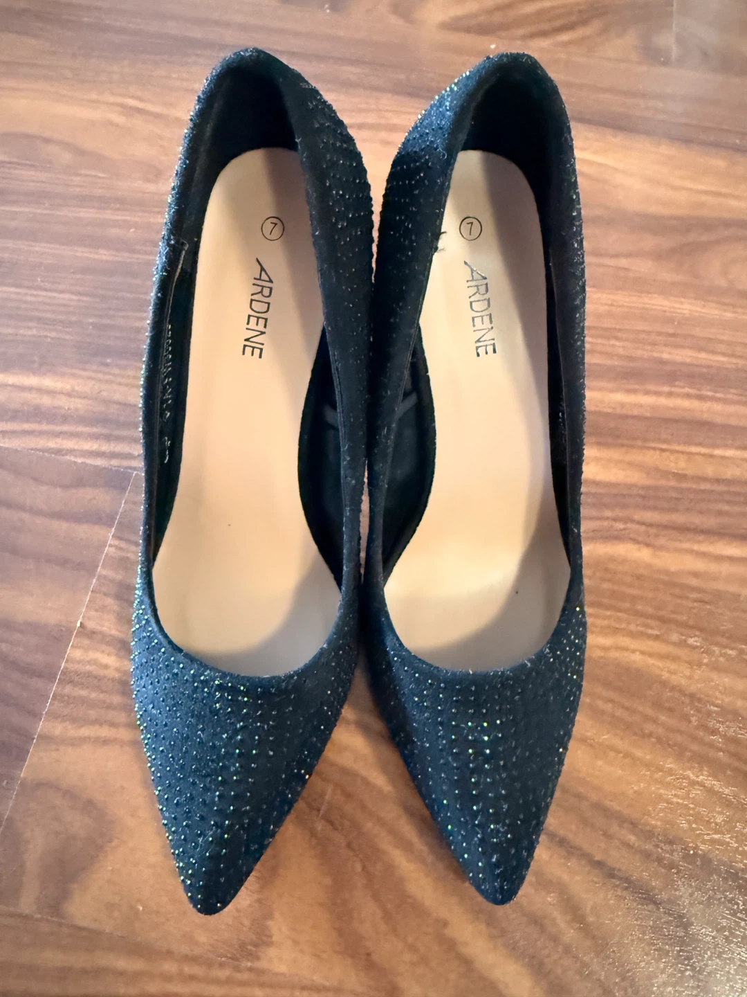 Black studden Heels