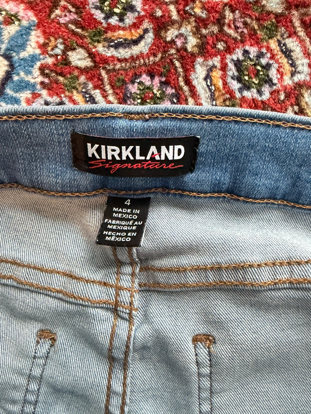 Kirkland Signature Jeans skinny fit high rise- Size 4 - photo 2