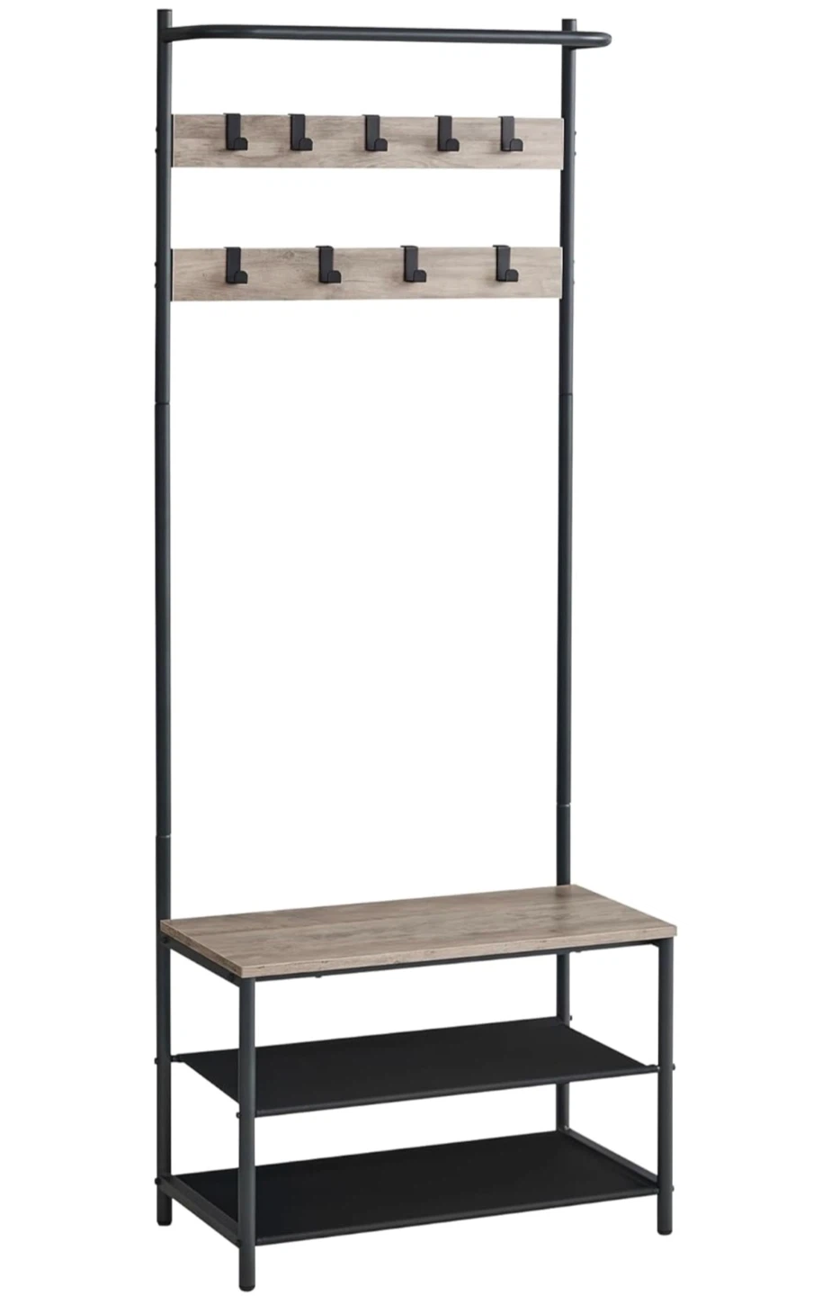 All-in-One Portable Coat Rack