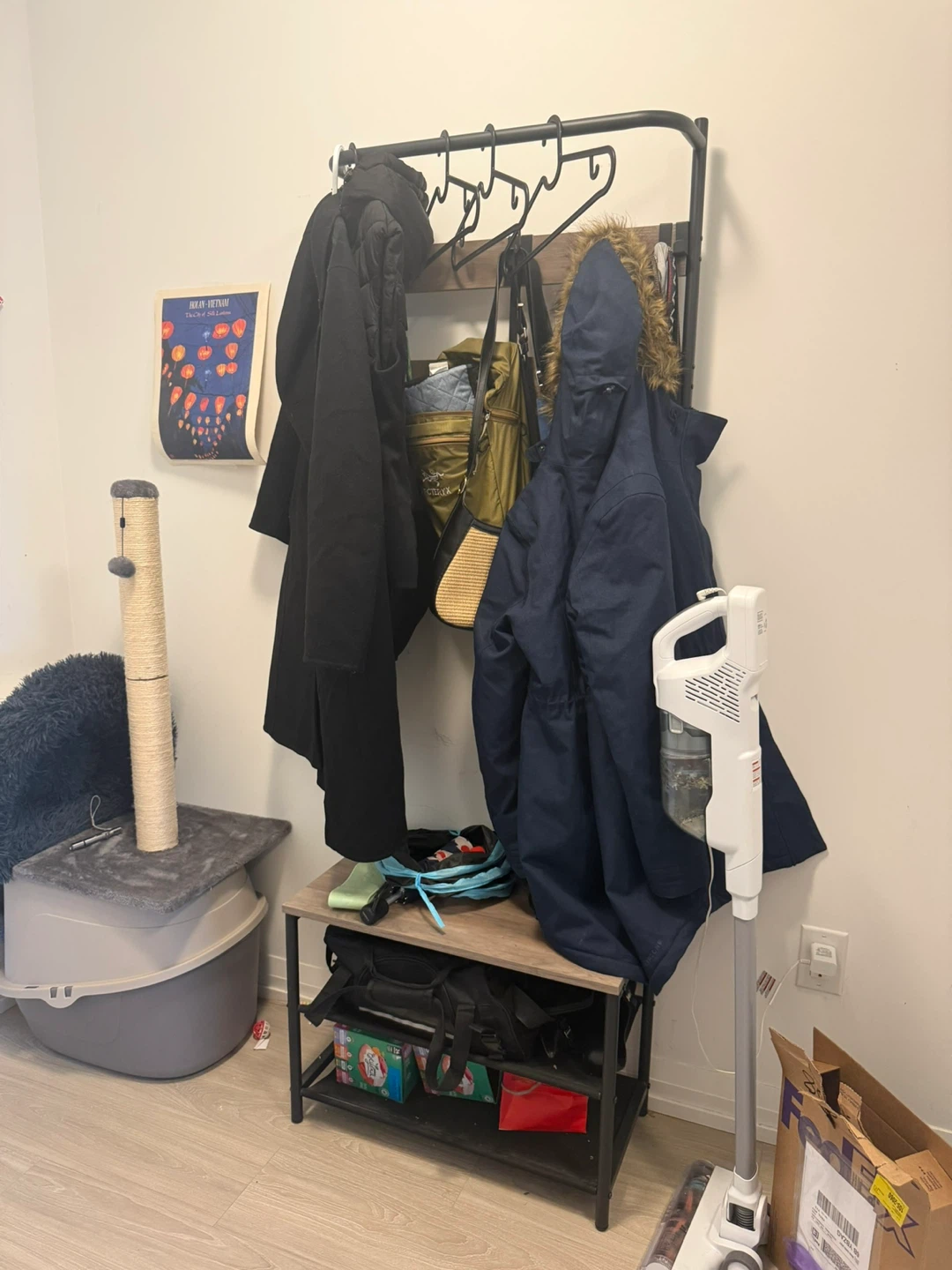 All-in-One Portable Coat Rack - photo 3