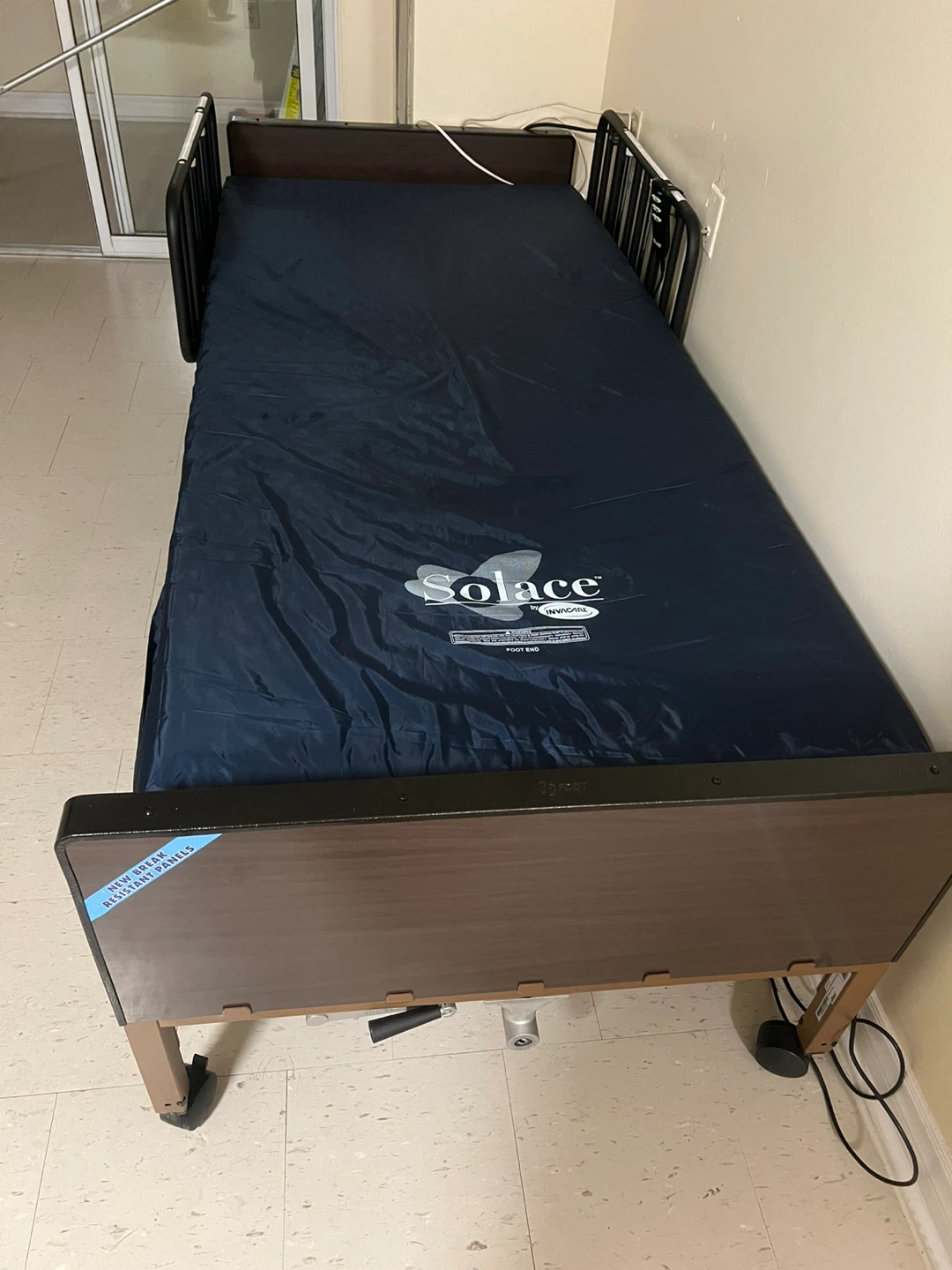 Solace Mattress on Drive Medical Bed Frame - photo 4
