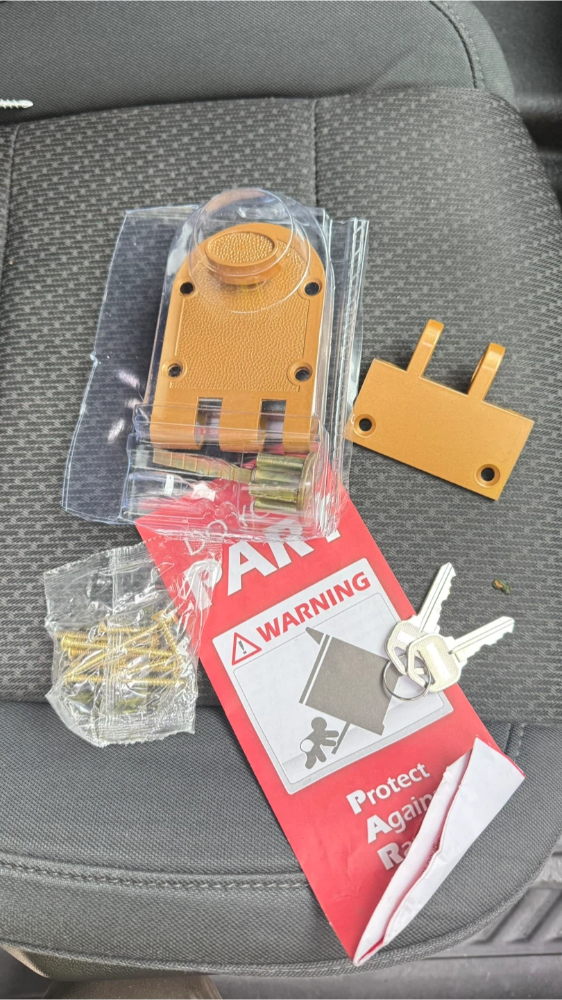 New Jimmy Proof Lock with Keys - photo 4