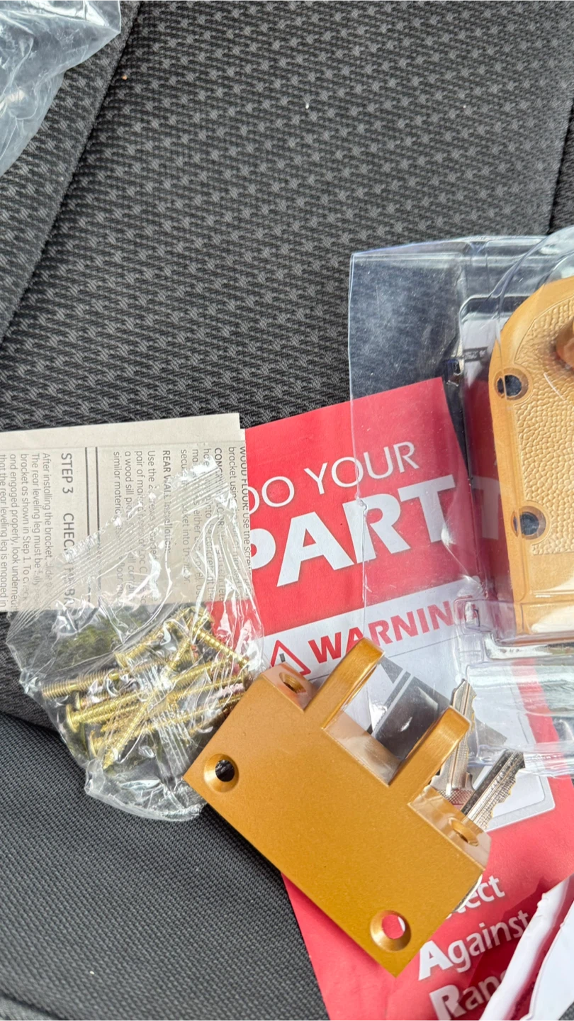 New Jimmy Proof Lock with Keys - photo 2