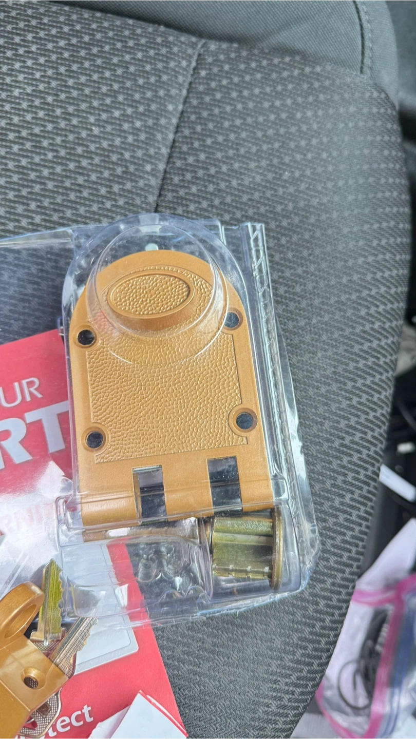New Jimmy Proof Lock with Keys - photo 3