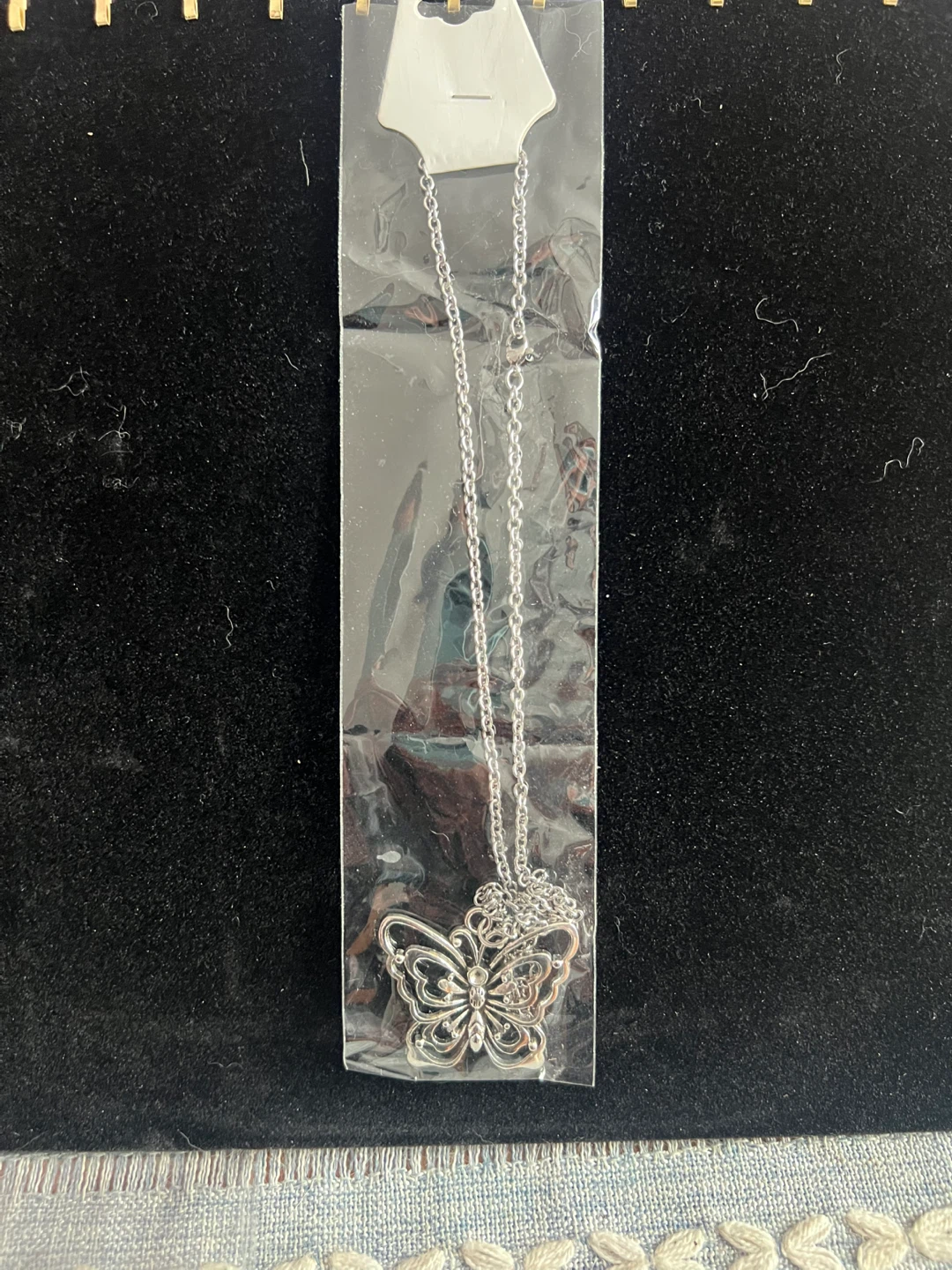 Butterfly Silver Necklace - photo 2