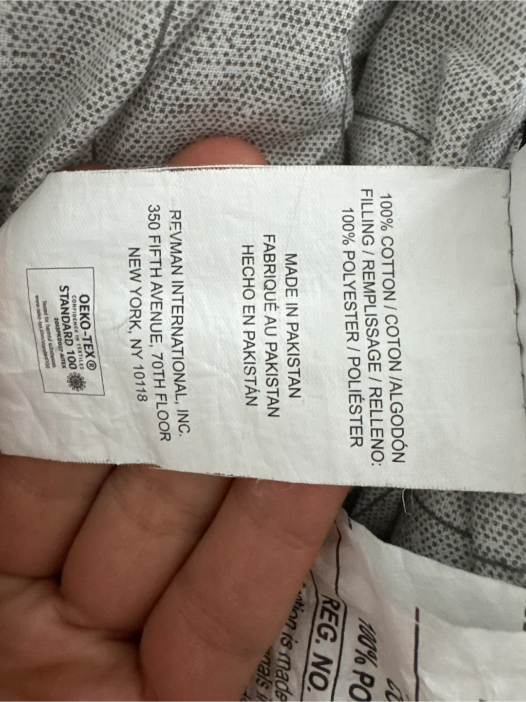 Kenneth Cole Grey Duvet Set King Size - photo 5